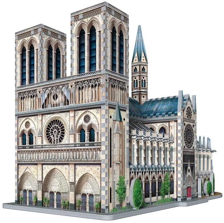 Puzzle 3D Wrebbit katedra Notre Dame de Paris