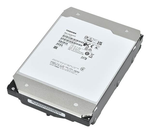 HDD Server TOSHIBA MG11 24TB MAMR 512e, 3.5'', 1024MB, 7200RPM, SATA — 3