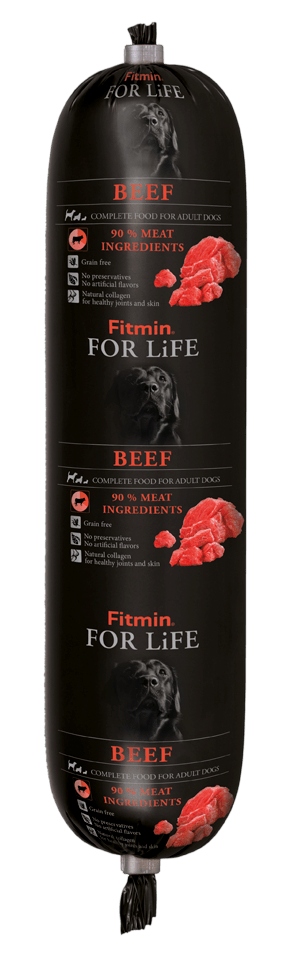 Levně Fitmin For Life Hovězí salám se zeleninou pro psy 900 g