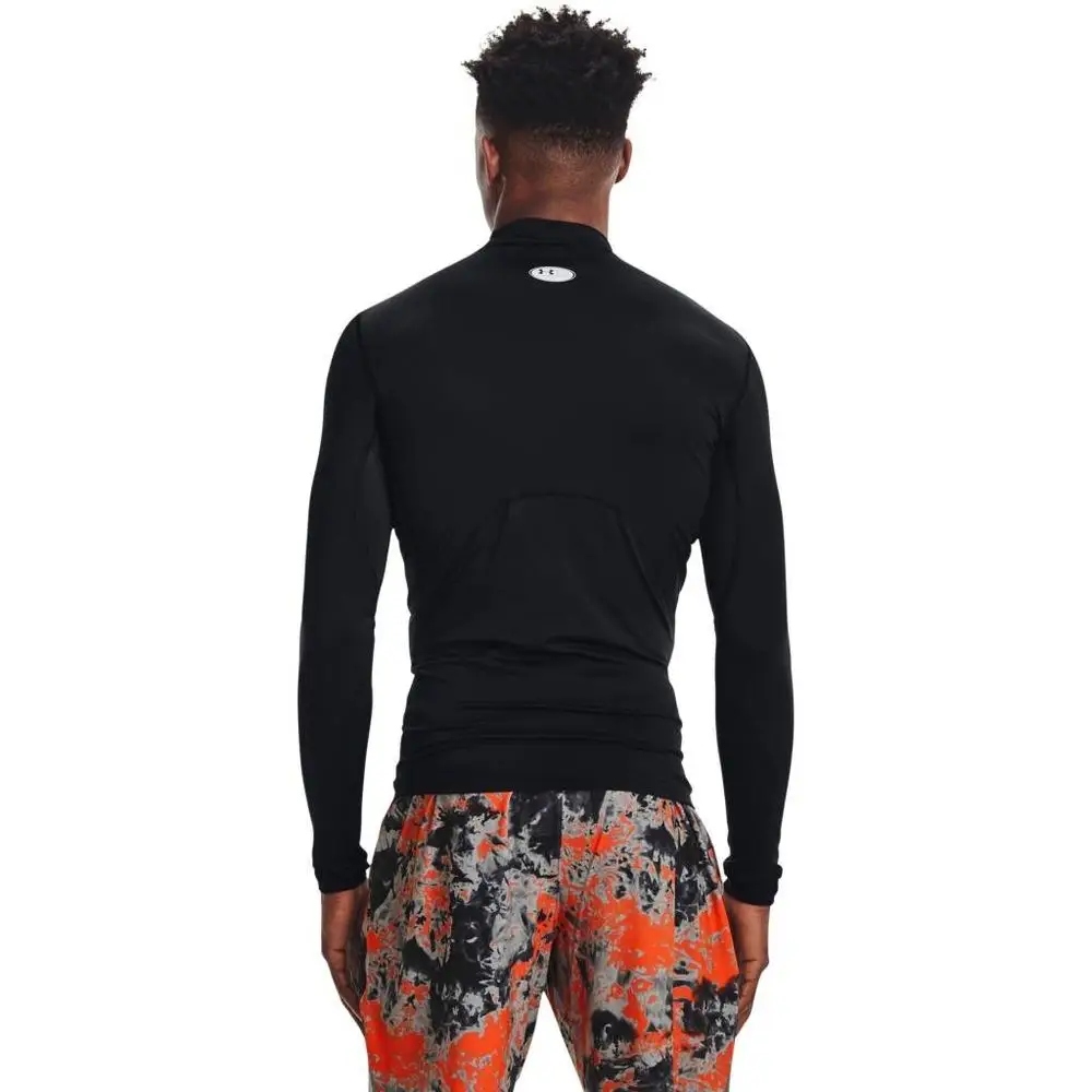 Under Armour Tričko Cg Armour Comp Mock-BLK černá