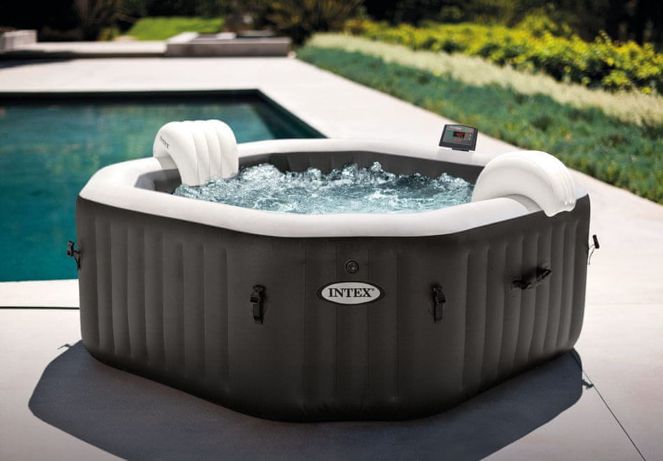 Nafukovací Spa Hydromasáž Pure Spa Intex 28458 4 osob Vodní masáž Generátor