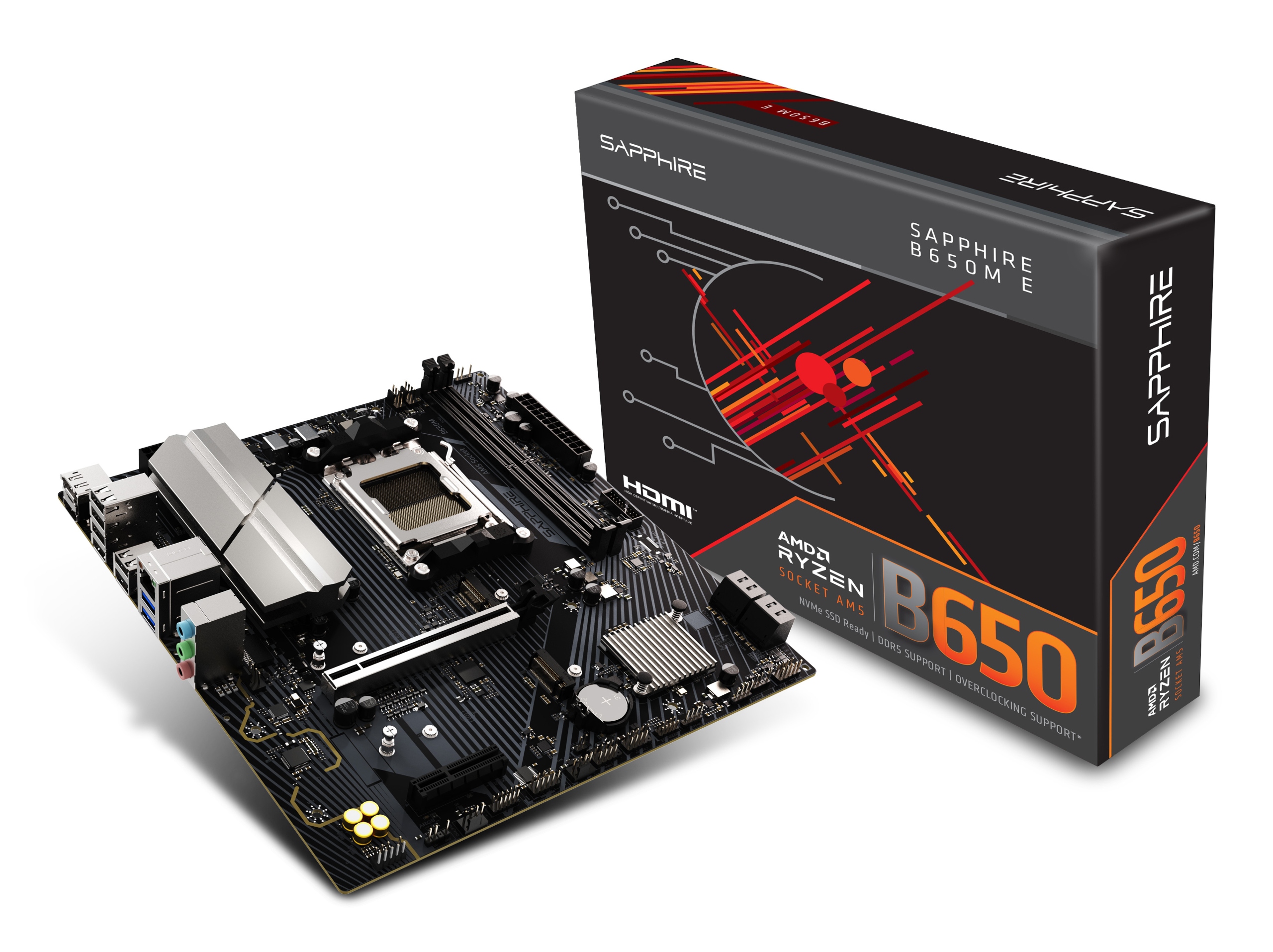 Sapphire B650M-E/ AM5/ mATX 52112-04-40G