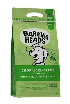 Levně Suché krmivo pro jehněčí Barking Heads 2 kg