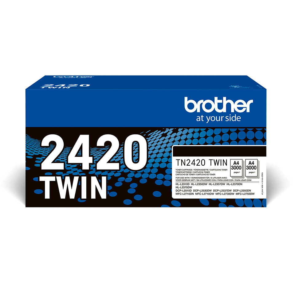 Toner Brother TN2420TWIN TN-2420TWIN černý (black)