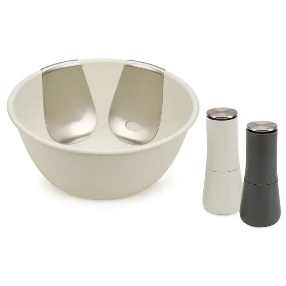 Sada misky s lžícemi Uno a mlýnku Milltop JosepJoseph