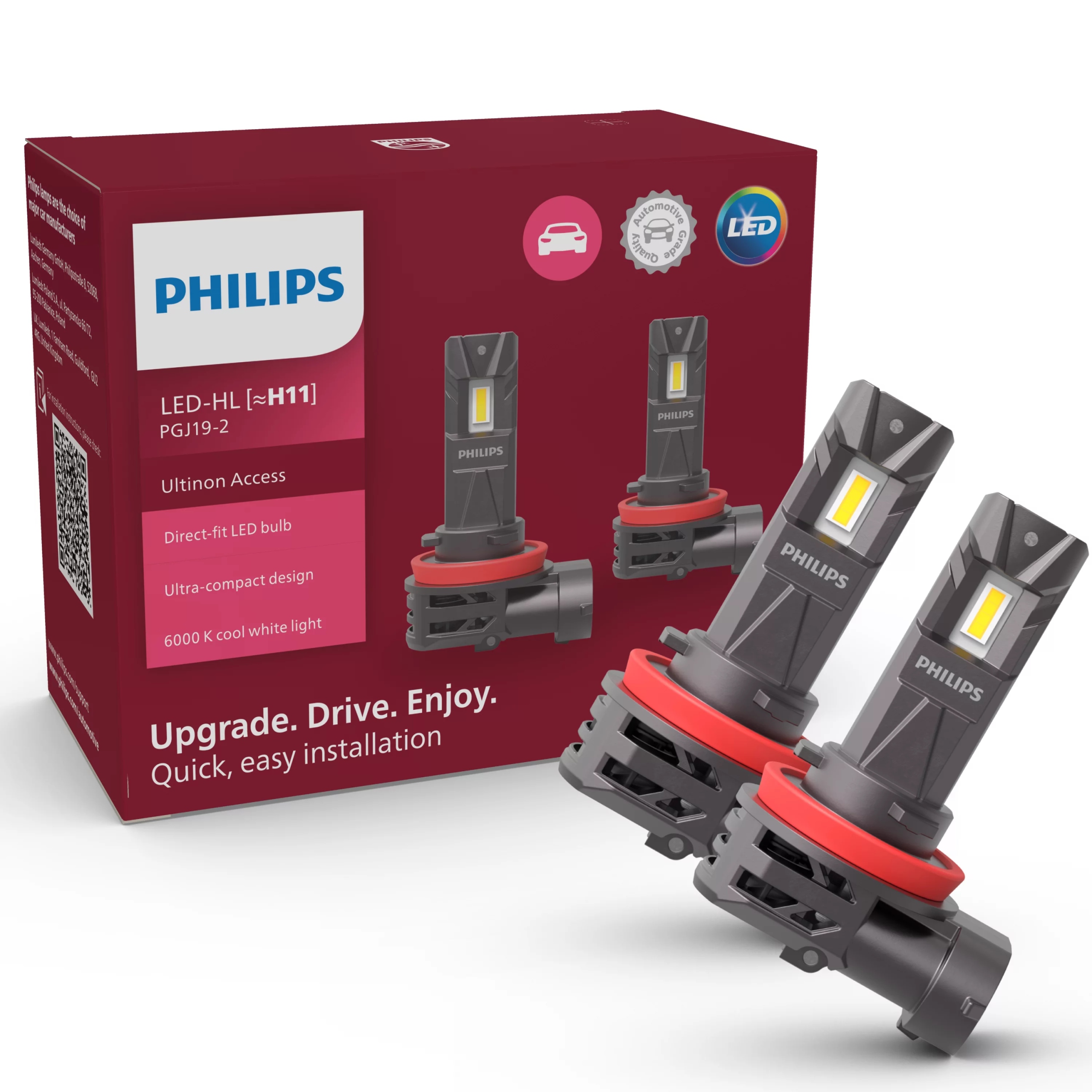 Żarówki Philips Ultinon Access H11 20 W 1 Zestaw 2 szt.