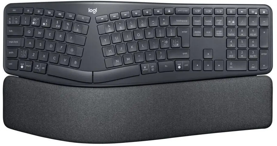 Bezdrátová dělitelná klávesnice Logitech Ergo K860 Unyfing Bluetooth
