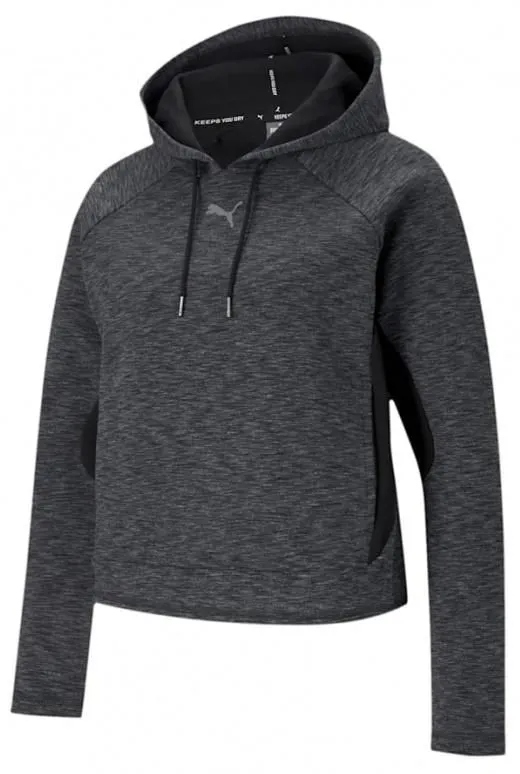 Mikina s kapucí s kapucí Šedá Puma 585944 vel. Xs