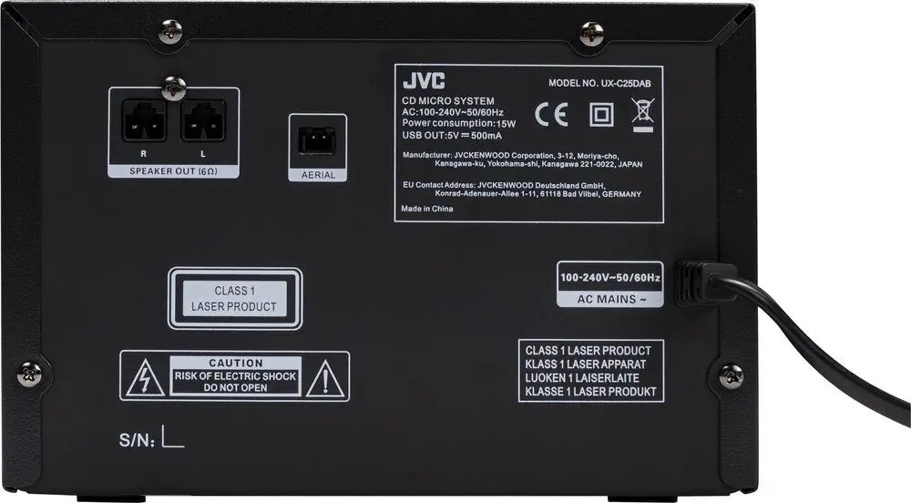 Wieża stereo JVC UX-C25DAB Marka JVC