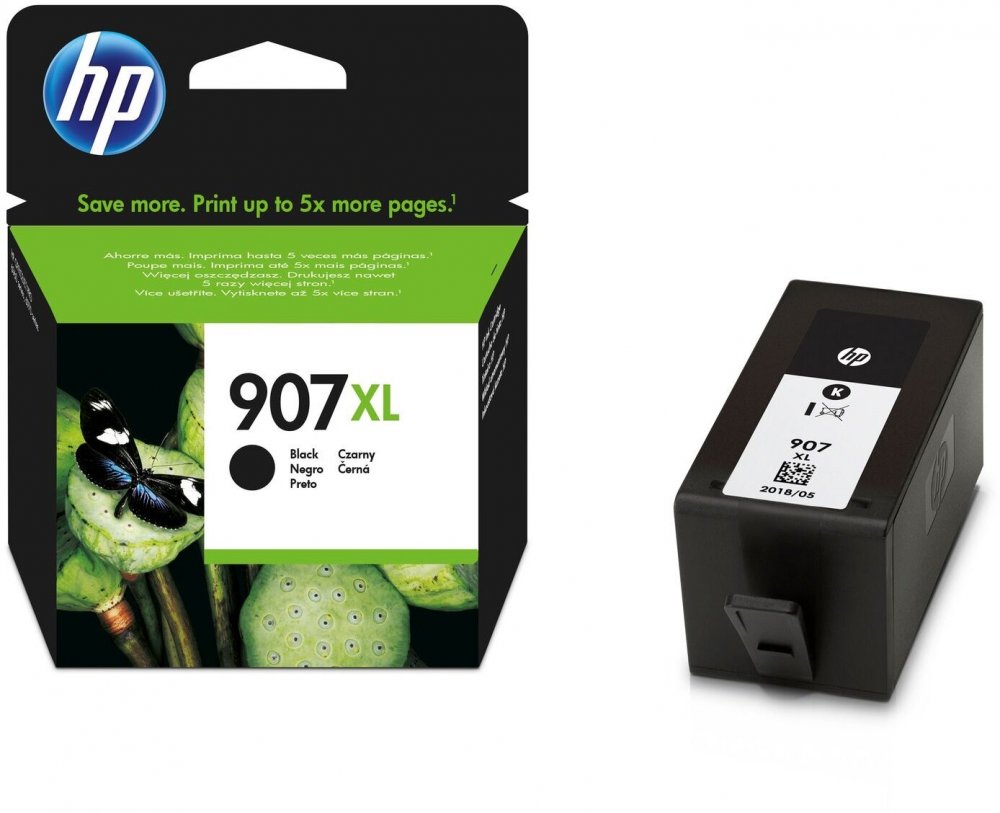 Tusz Hp 907XL T6M19AE czarny (black) (termin 2019r.)