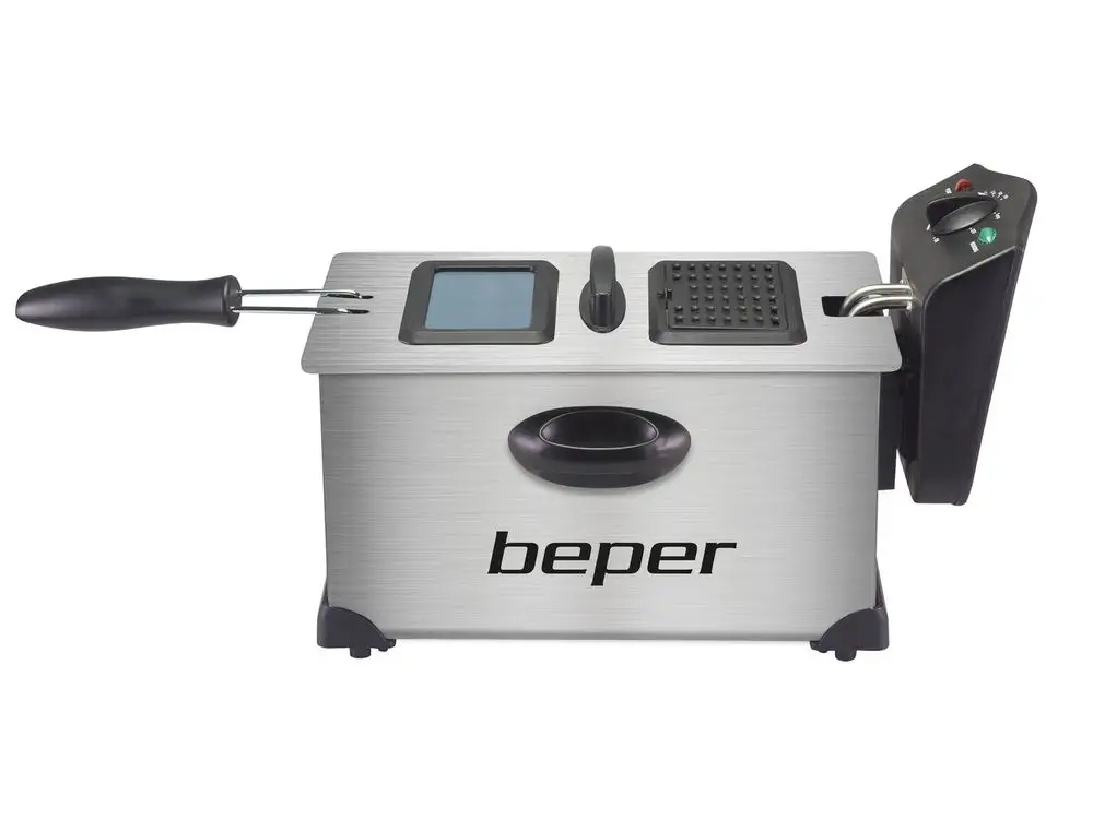 Beper BC353 fritéza nerez 3,5l, 2000W
