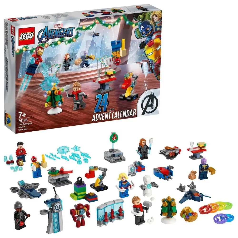 Kalendarz adwentowy Lego Heroes Avengers 2022 Klocki 76196
