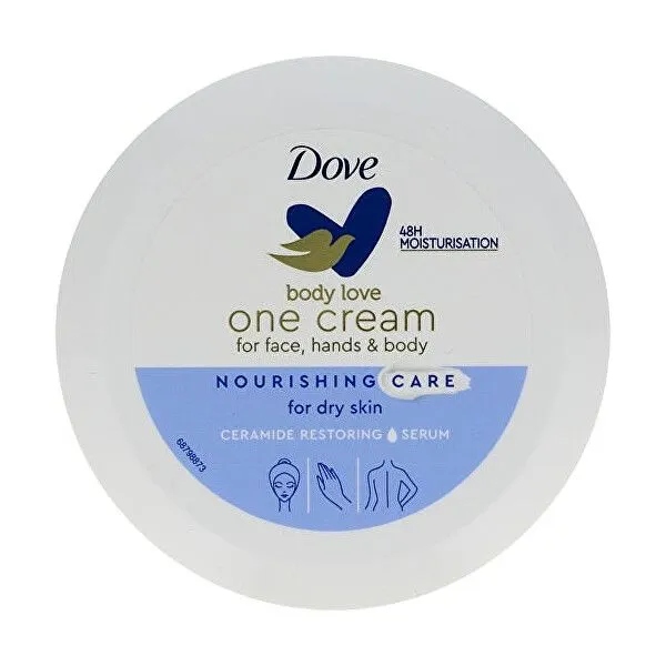Dove Body Love Odżywczy krem do twarzy i ciała do skóry suchej 250ml