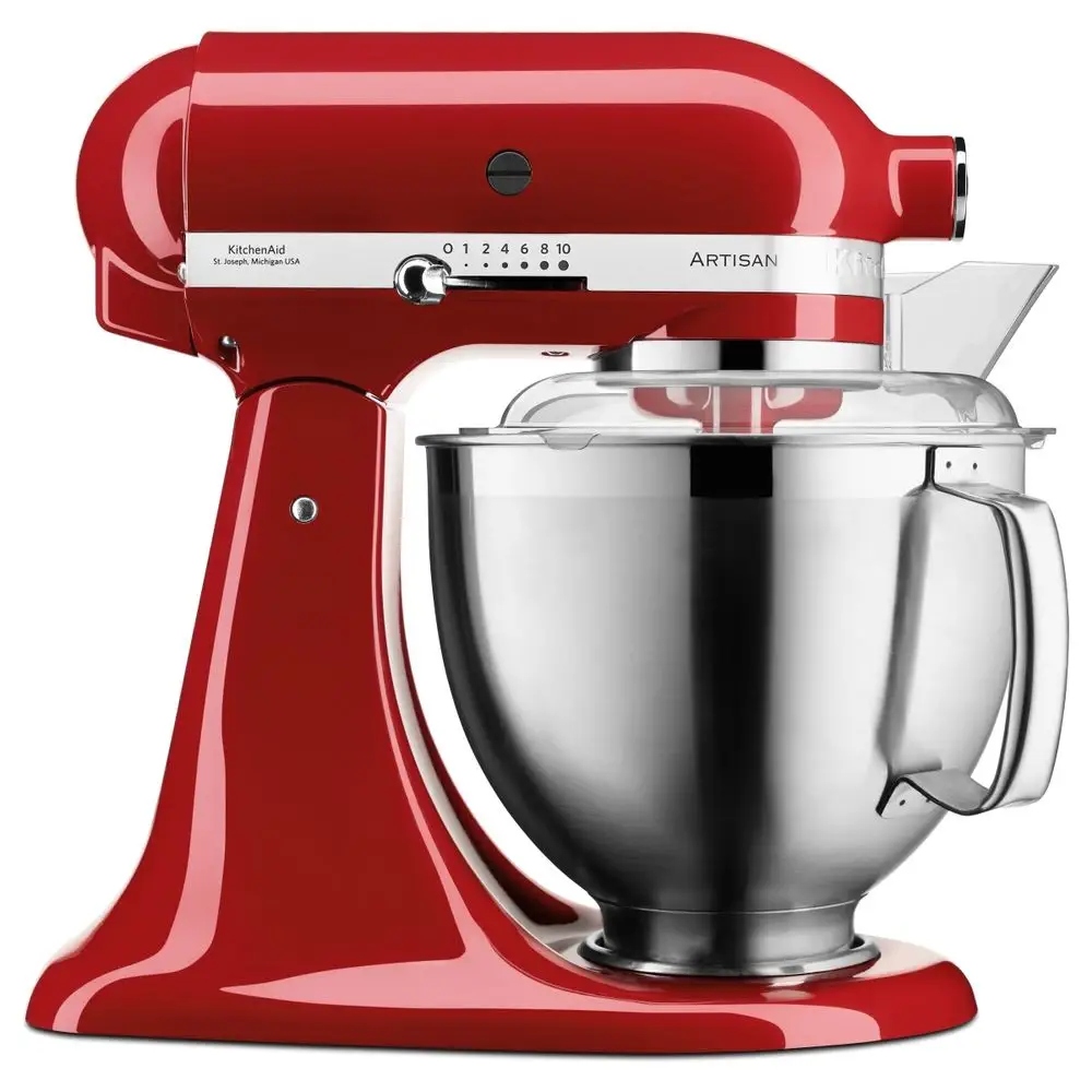 Kuchyňský robot KitchenAid Artisan 5KSM185PS 300 W červený