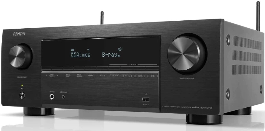 DENON 7.2 AV-Receiver Dolby Atmos DTS:X 8K HDMI Bluetooth — miniatura 16
