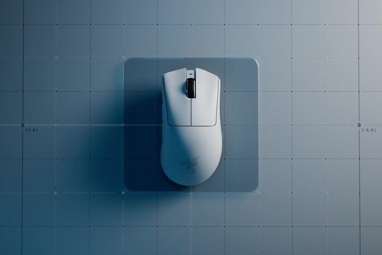 RAZER Mysz Gamingowa DeathAdder V3 Pro, White Edition, Ergonomic Bezprzewodowa — 21