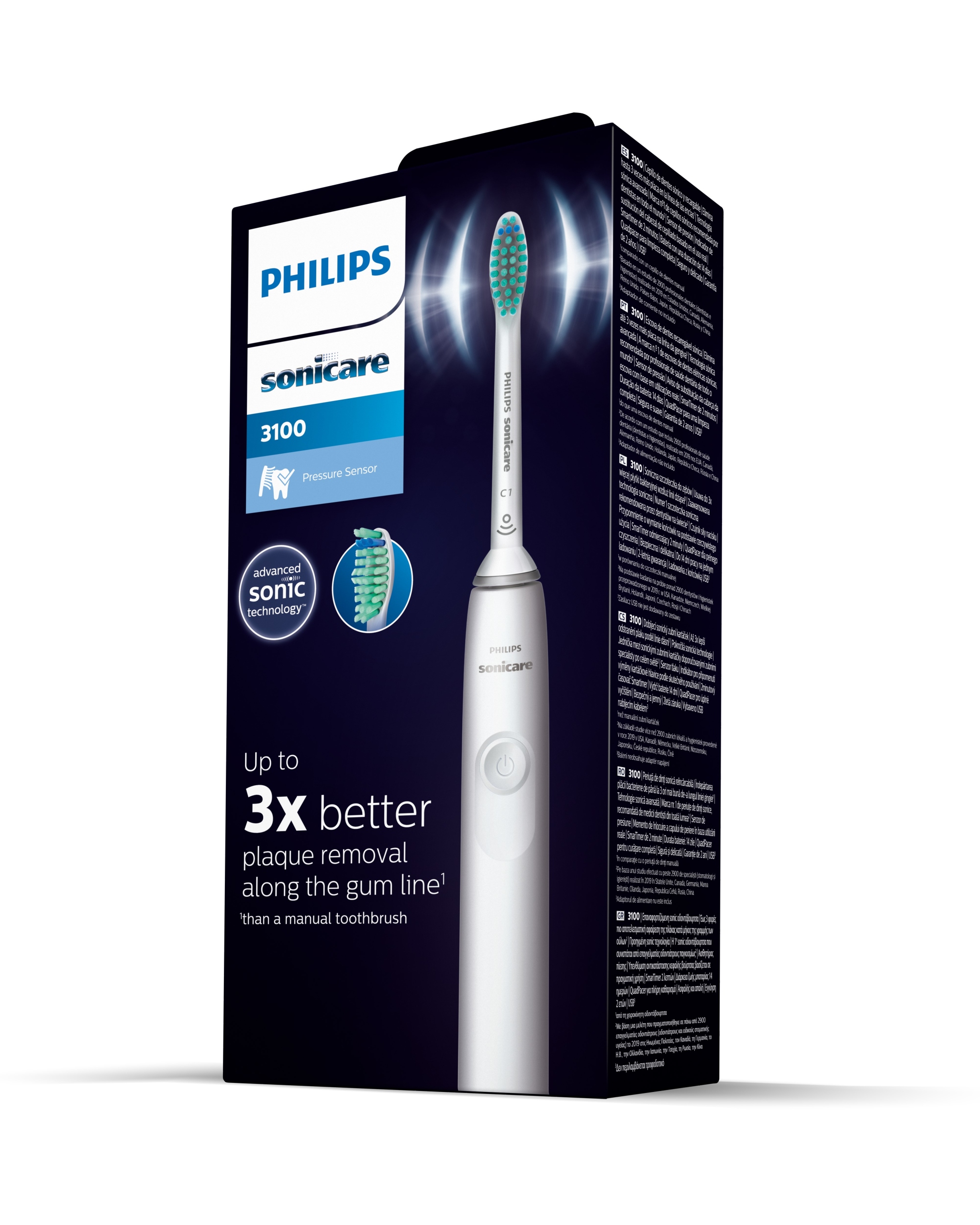 Philips Sonicare 3100 Series HX3671/13 White Sklep, Opinie, Cena w