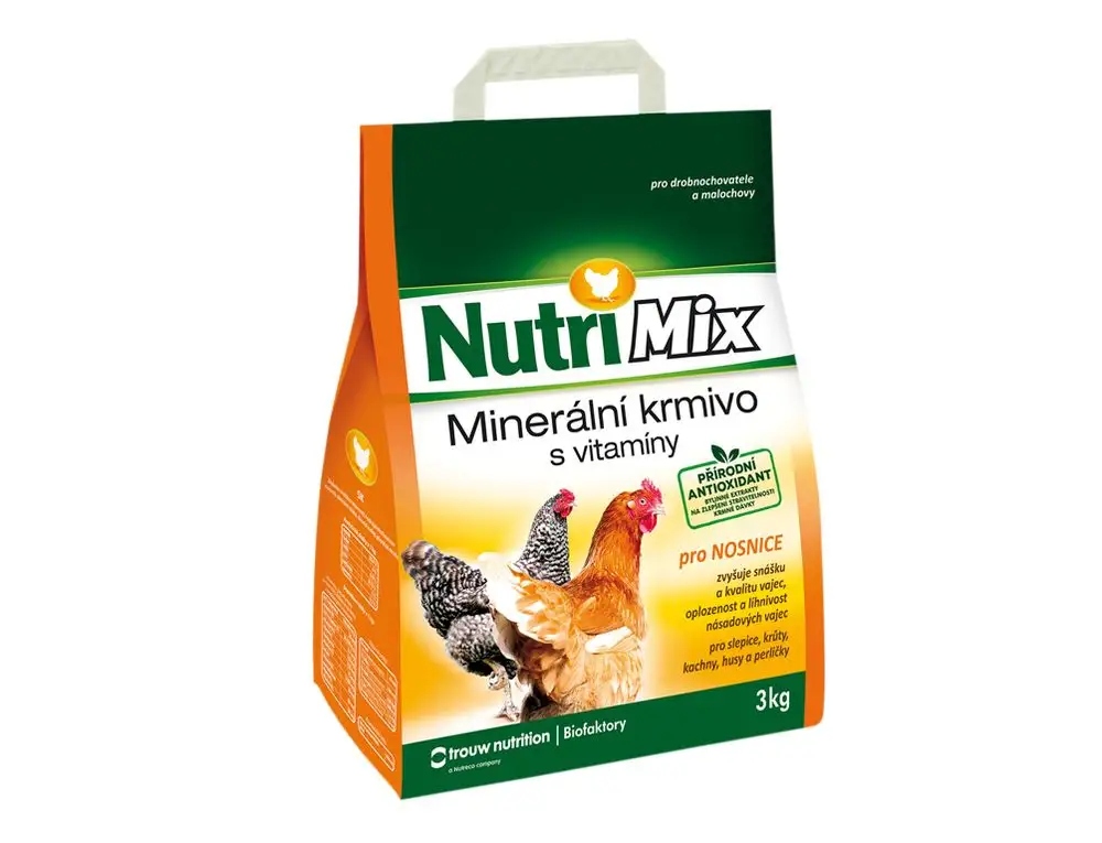 Krmivo NUTRI MIX pro nosnice 3kg za 259 Kč Allegro