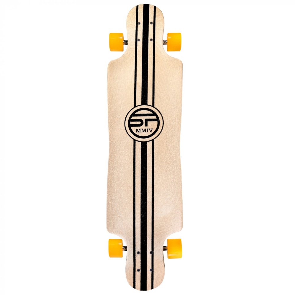 Deskorolka Longboard SPOKEY 7 warstw KLON ABEC7 LONGBAY Długość decku 94 cm