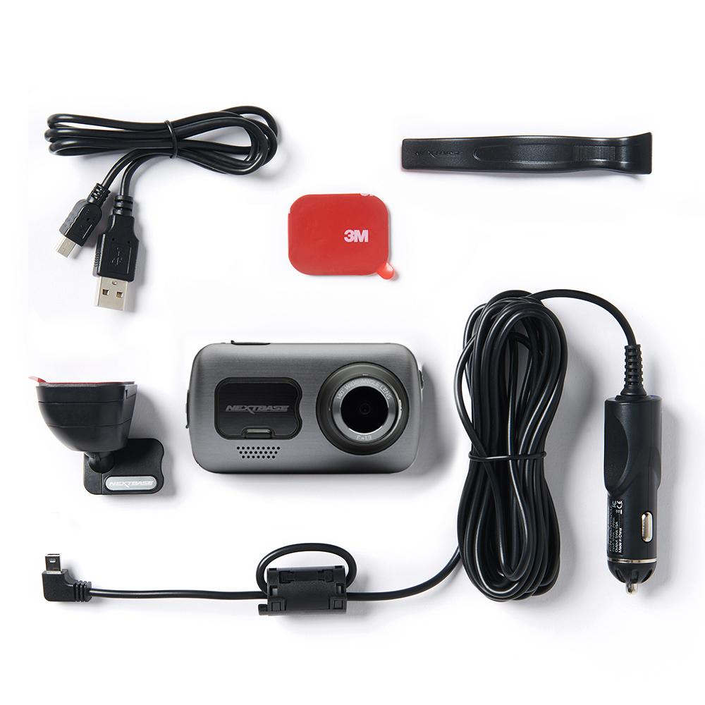 Autokamera Nextbase 622GW Gps WiFi 4K Uhd Nový Model Celá Sada