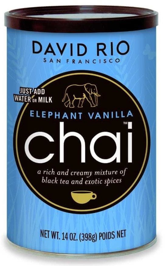 Levně David Rio Elephant Vanilla Chai Instantní Čaj v prášku s vanilka 398g