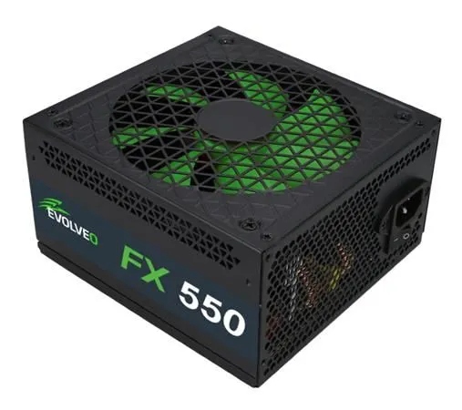 Evolveo Fx 550, napájací zdroj 550W Atx, 14cm, tichý, 80+, bulk