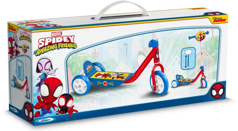 Hulajnoga trójkołowa Spidey Stamp 330050