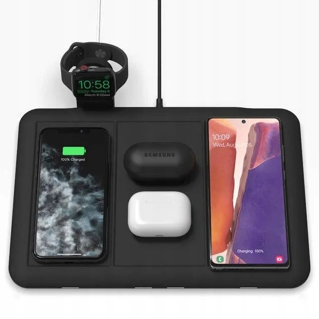 Mophie 4v1 bezdrôtová podložka čierna 401306599