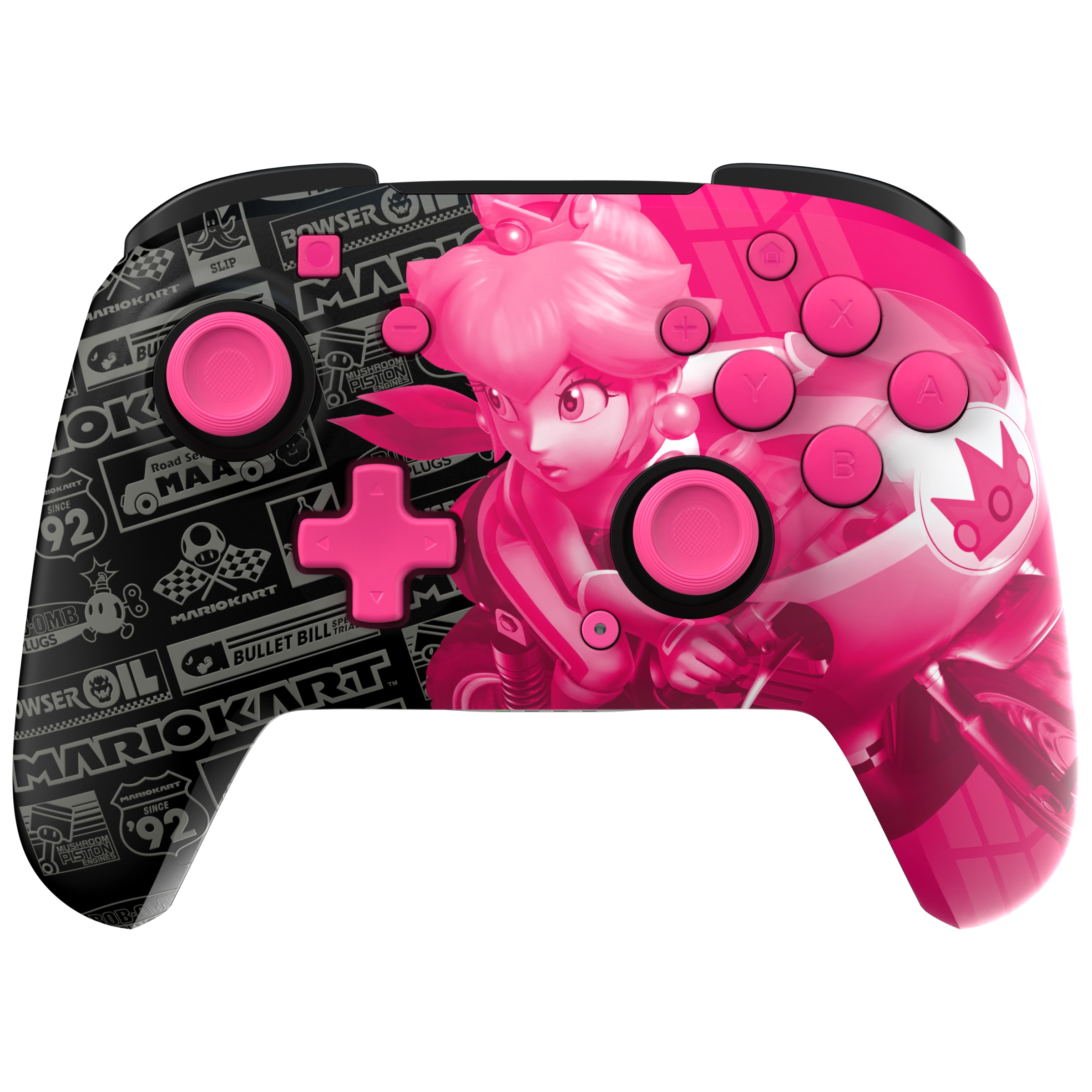 PDP SWITCH Pad bezprzewodowy Rematch Grand Prix Peach Glow In The Dark