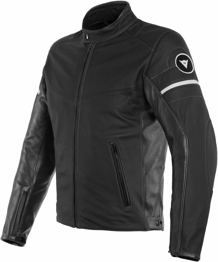 Kožená bunda Dainese Saint Louis 48 čierna