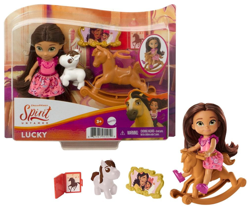 

Mustang: Duch wolności Lucky Mała lalka GXF11