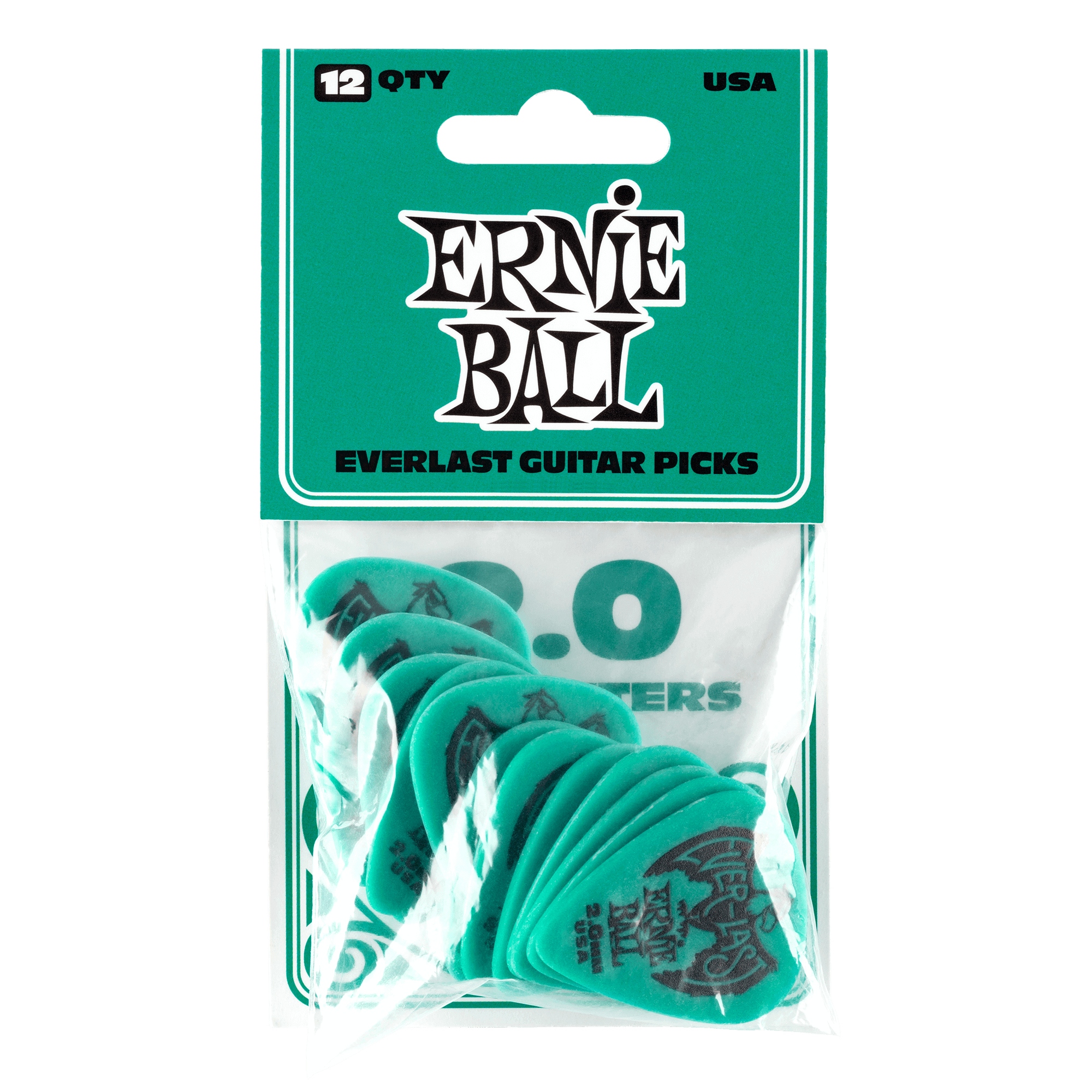 Zestaw kostek gitarowych (12 szt.) Ernie Ball 9196