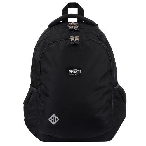 Plecak szkolny St.Right Black Vintage czarny 25 l