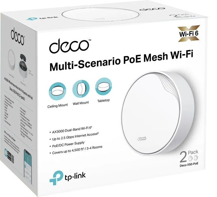 Router Tp-link Deco X50-PoE (2 szt.)