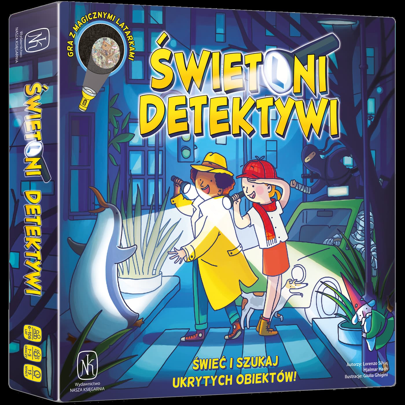 Stolní hra Světlí detektivové Nasza Księgarnia