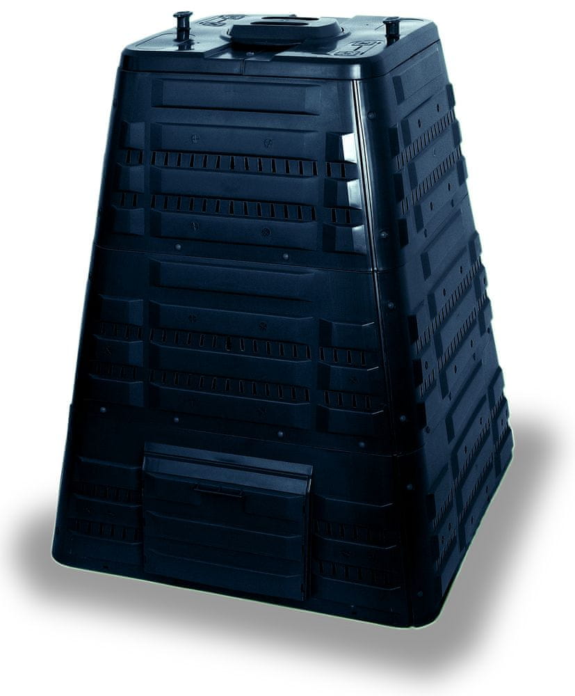 Kompostér 1 komorový Jelínek 720 l čierny