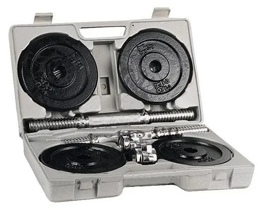 Nakládací Set činek v kufříku Sedco DBS1202 2x10 kg