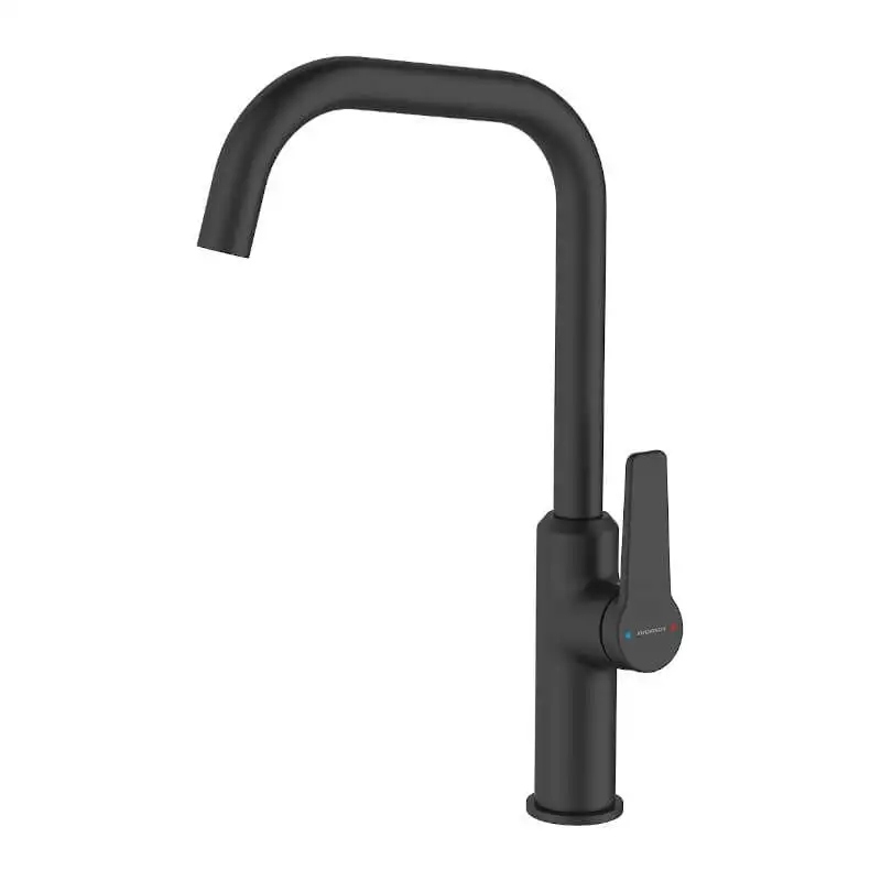 Alanis Bateria Zlewozmywakowa Wysoka Czarny Mat