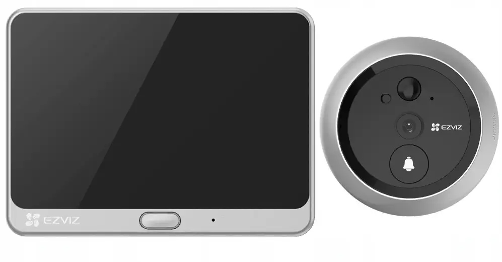 EZVIZ WLAN Doorbell 4600mAh 4.3" Screen 2MP Camera 155° PIR Sensor — miniatura 8
