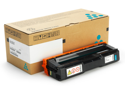 Toner Ricoh 407717 modrý (cyan)
