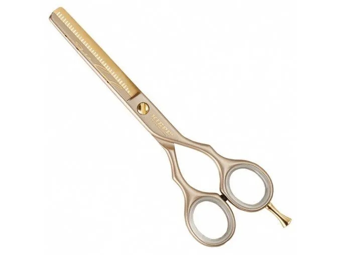 Kiepe Luxury Premium 2473 5,5´ Copper efilační nůžky 14,5cm měděné