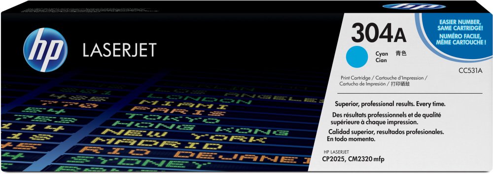 Toner Hp 304A CC531A modrý (cyan)