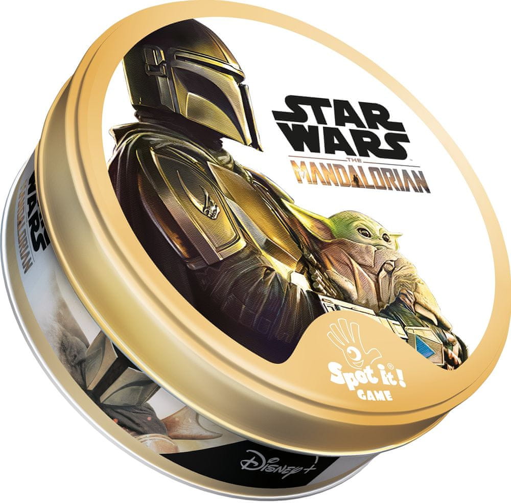 DOBBLE STAR WARS MANDALORIAN GRA PLANSZOWA NA DZIEŃ DZIECKA