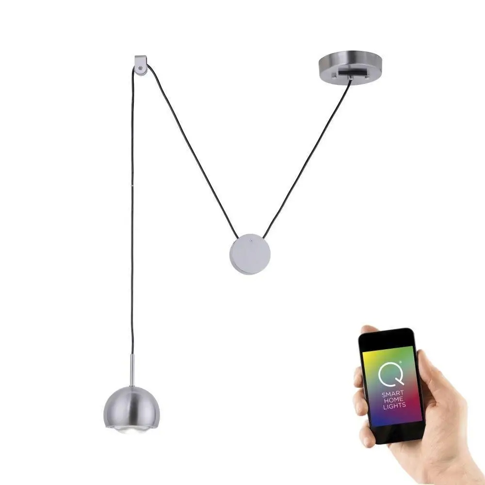 Závěsná lampa Paul Neuhaus Q-adam 1 světelné body, vyměnitelný Led modul
