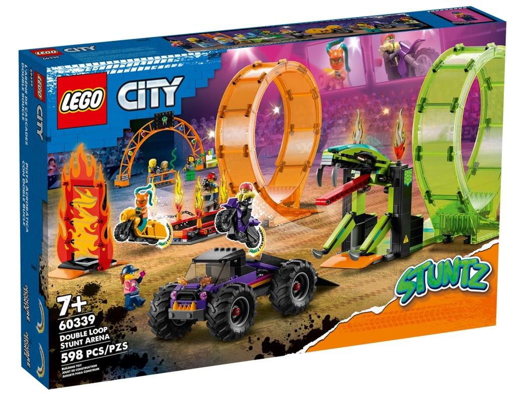 Lego City 60339 Kaskadérská aréna se dvěma smyčkami Dárek pro dítě