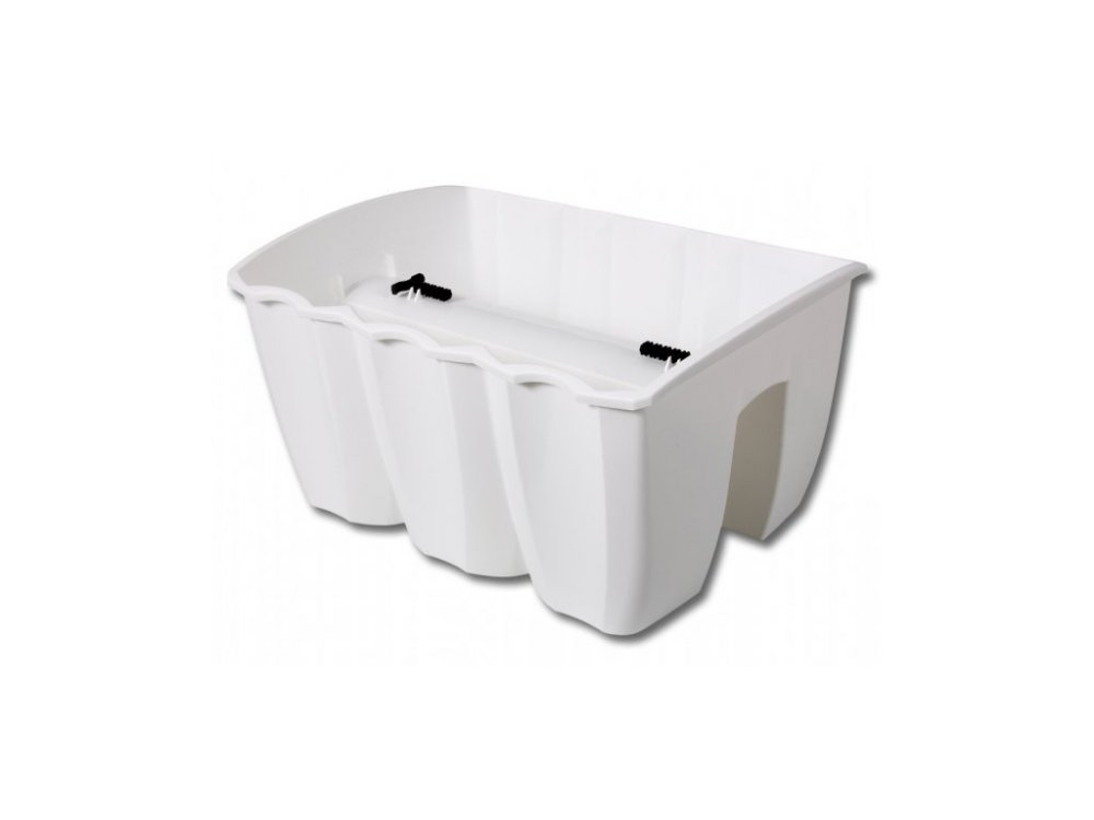 Doniczka na balustradę CROWN DCRO400 | Biały — 15
