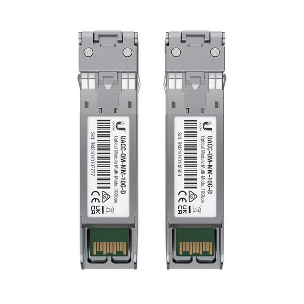 UBIQUITI moduł SFP+, multimode, 850nm, 300m (2-pak) — 3