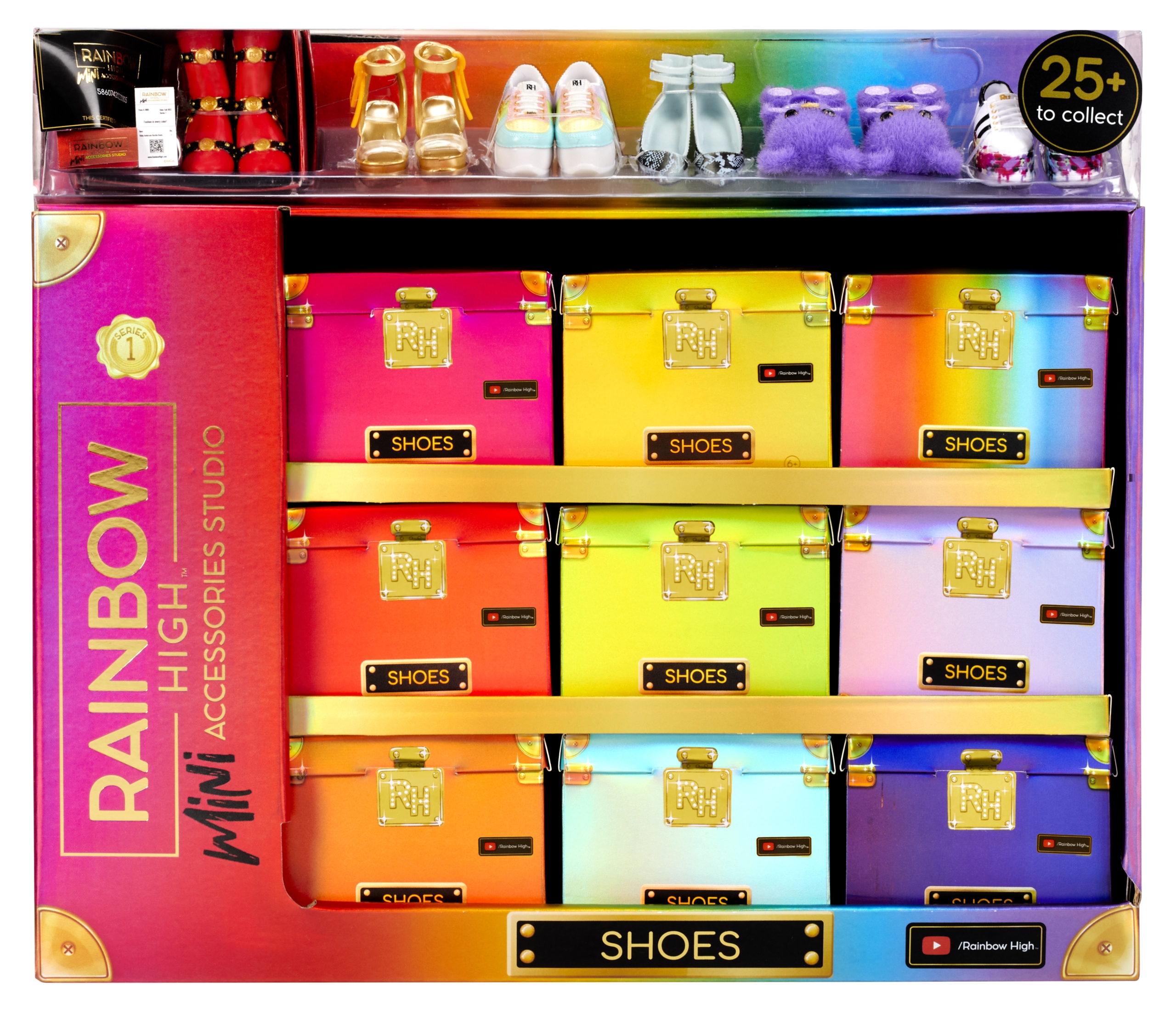 

Rainbow High Akcesoria Buty Dla Lalek Series 1