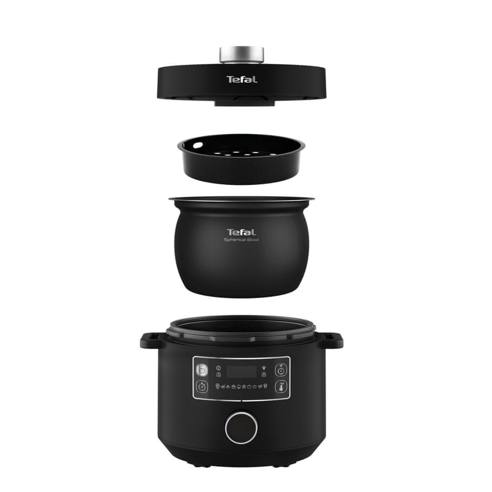 TEFAL Turbo Cuisine Multicooker 1000W 5L Czarny Plastikowy — miniatura 10