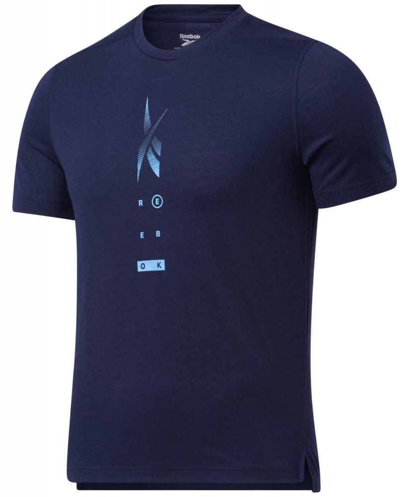 Pánské tričko kulatý výstřih Reebok velikost S